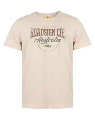 Męski T-shirt Roadsign Unliwithed, BEŻ XL