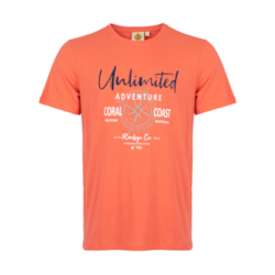 Męski T-shirt Roadsign Unliwithed, CZERWONY  M