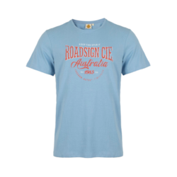 Męski T-shirt Roadsign Unliwithed, NIEBIESKI M