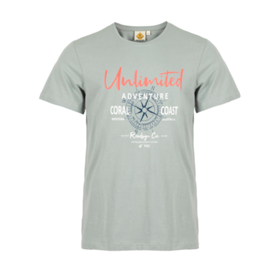 Męski T-shirt Roadsign Unliwithed, ZIELONY XXXL