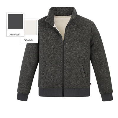 Roadsign Męska bluza dresowa ze stójką