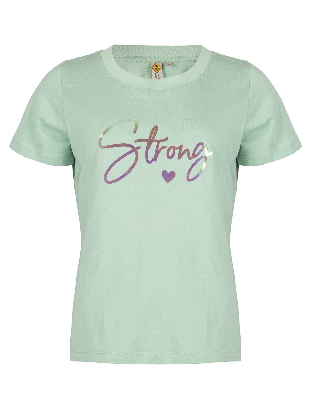 Roadsign T-shirt damski miętowy