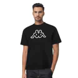 T-shirt męski Big Logo Kappa 709389 Czarny XL
