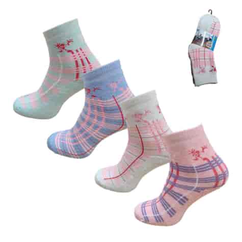 Skarpety dziewczece Frotte 4-PAK