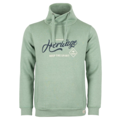 Roadsign Bluza męska Tuba, zielony melanż