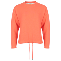 Roadsign Damski long sleeve strukturalny koral