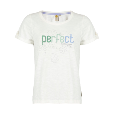 Roadsign T-shirt damski, guziki na ramieniu