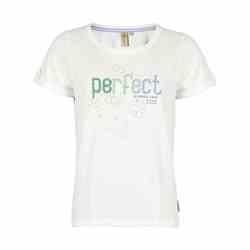 Roadsign T-shirt damski, guziki na ramieniu