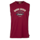 Roadsign Męski Tank Top Bondy Beach, bordowy