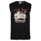 Roadsign Męski Tank Top Motorcycles czarny