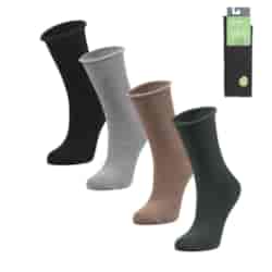 SKARPETY MĘSKIE ROLL TOP BAMBOO (200N) 2 PACK 40-4