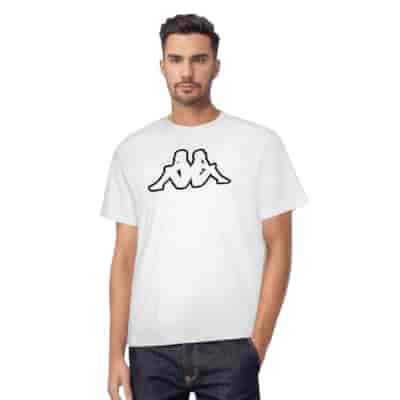 T-shirt Big Logo Kappa 709389 Biały XXL