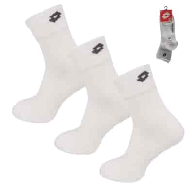 Skarpety męskie Lotto białe PLAYER_BI 43/46 3-PAK
