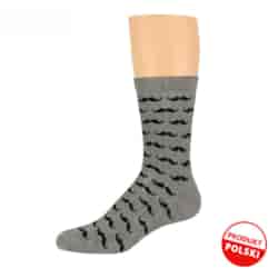 Skarpety męskie wzorowane