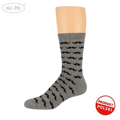 Skarpety męskie wzorowane