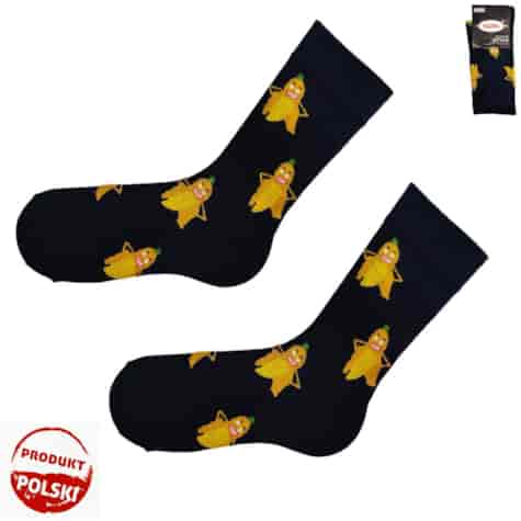 Skarpety męskie wzorowane