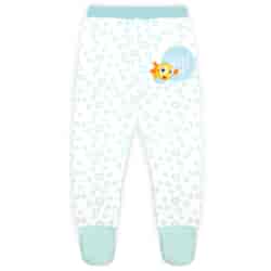 Półśpiochy niemowlęce bawełniane RYBKA MINI 68