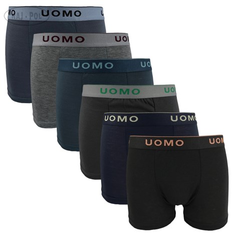 Bokserki męskie bawełniane Uomo