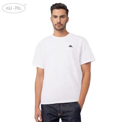 T-shirt męski Small Logo Kappa 711169 Biały XXL