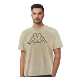 T-shirt męski Big Logo Kappa 709389 Beż XL