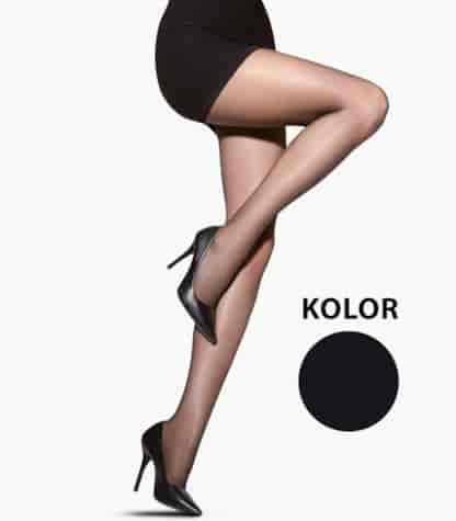 Rajstopy Elastan Lena 20 den Nero 5