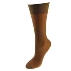 Podkolanówki rajstopowe bezuciskowe 2-pak Beż