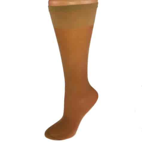 Podkolanówki rajstopowe 20 den 2-pak Beż