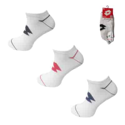 Stopka Lotto WHITE: N_NOLE_BI 39-42 3-PAK