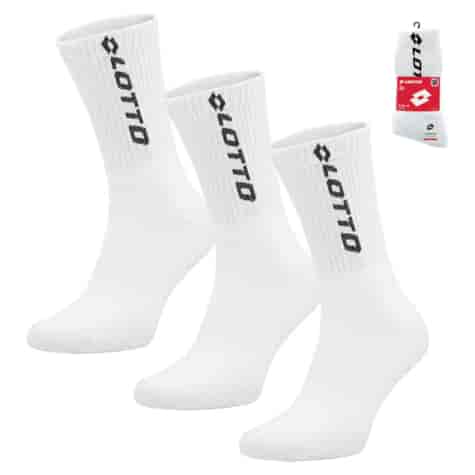 Skarpety LOTTO ROGER BIAŁE rozmiar 39/42 3-PAK