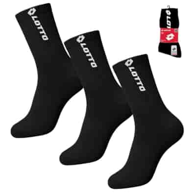 Skarpety LOTTO ROGER BLACK rozmiar 39/42 3-PAK