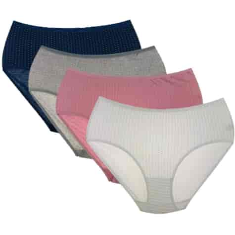 Figi damskie bawełniane Plus Size Cotton