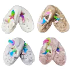Kapcie  L19607 balerinki z jednorożcem