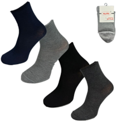 Skarpety damskie bezuciskowe gładkie