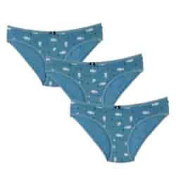 Bawełniane figi damskie Pesail miś