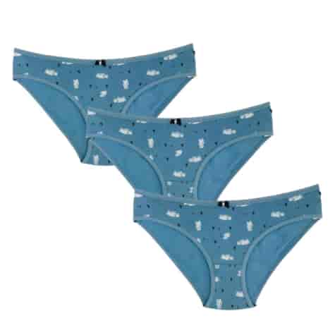 Bawełniane figi damskie Pesail miś