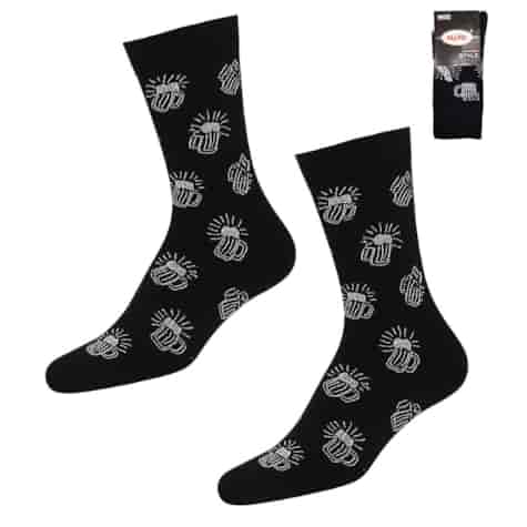 Skarpety męskie wzorowane