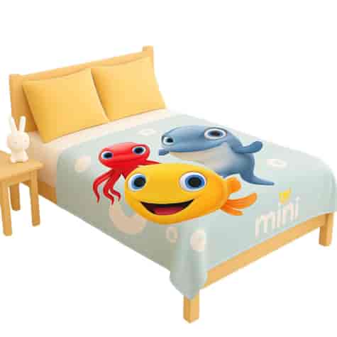 KOC MINI MINI I PRZYJACIELE 75X100 CM