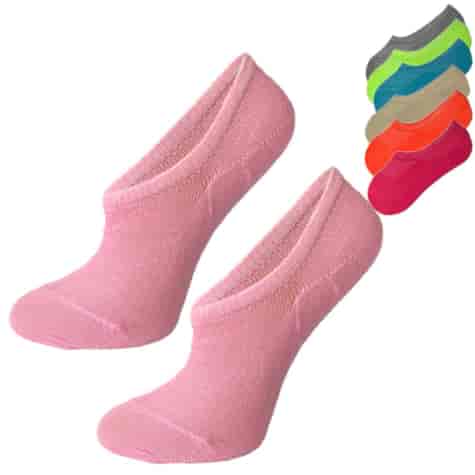 Stopki krótkie dziewczęce neonowe 3-PAK