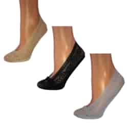 Baleriny damskie Oemen koronkowe