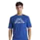 T-shirt męski Big Logo Kappa 709389 Błękitny L