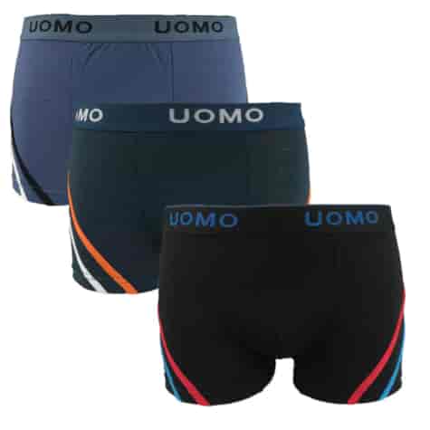 Bokserki męskie bawełniane UOMO