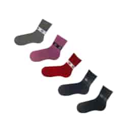 Skarpety damskie frotte z motywem świątecznym