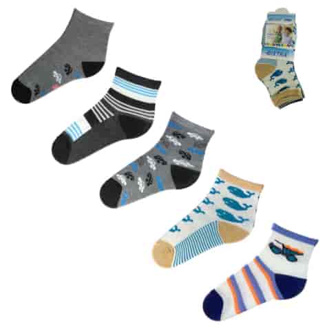 Skarpety chłopięce Bixtra