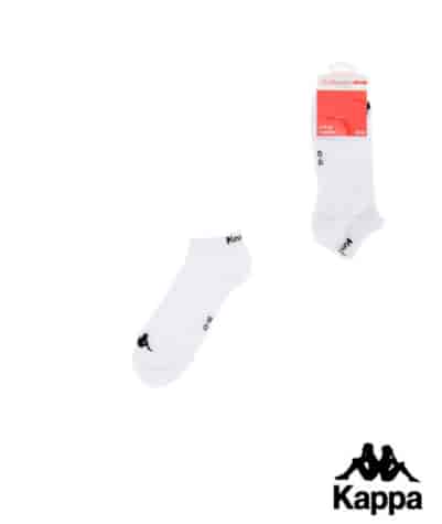 Kappa - Skarpetki Sneaker Biały 3-pak