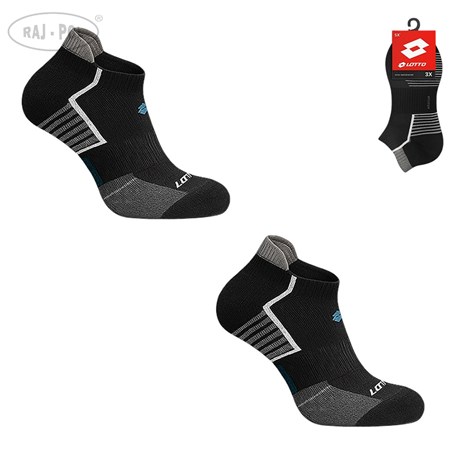 SKARPETY LOTTO RUNNING CZARNY 43-46