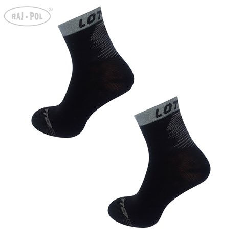 SKARPETY LOTTO BOB-8 CZARNY-3 39-42