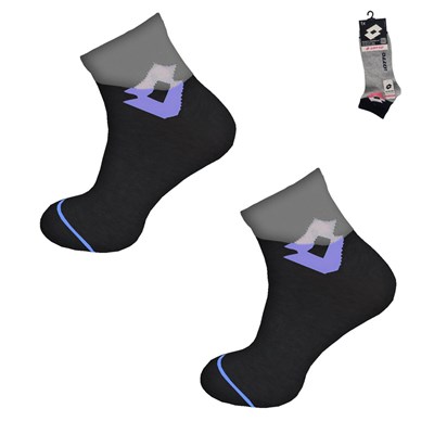 Skarpeta Lotto DRIFTING_W_1ASSRT ONESIZE BLACK