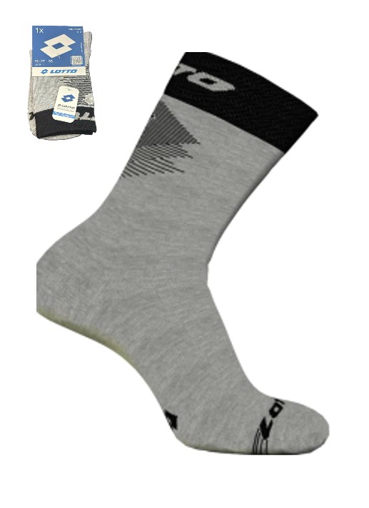 Skarpety dziecięce  KICK-8ASS GREY MELANGE 27-33