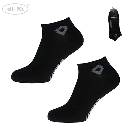Stopki męskie Lotto VIKTOR BLACK 43-46 1pak