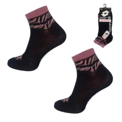 Skarpeta Lotto QUAD_11ASSRT ONESIZE BLACK 3 1-PAK